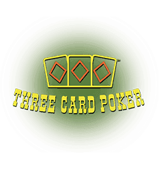 A Three Card Poker icon.