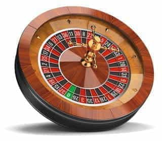 A roulette wheel icon.