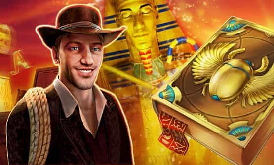 The Book of Ra logo.