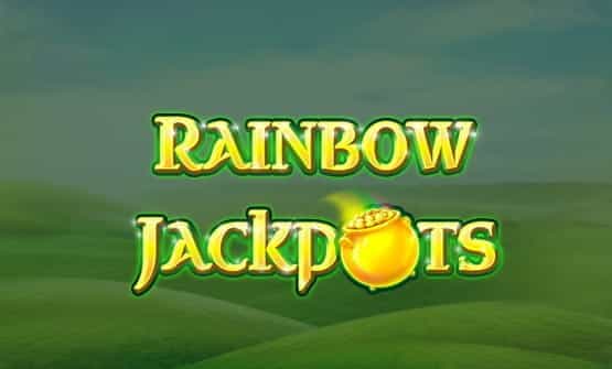 Logo of the online slot Rainbow Jackpots