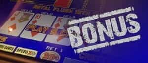 A video poker bonus image.