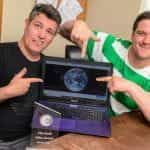 Poncho Pete and Gerrard Gallacher.