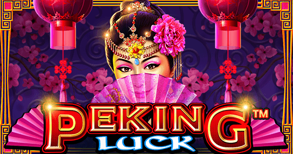 A promotional image for the Pragmatic Play slot game, Peking Luck