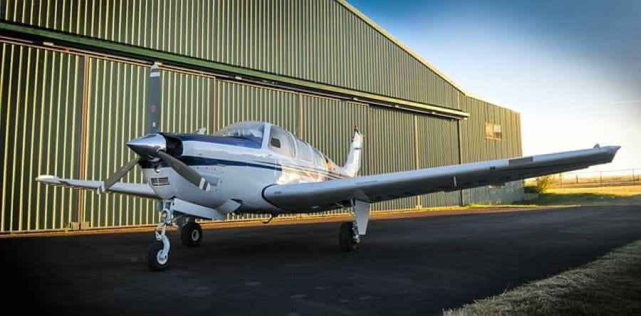 Small airplane.