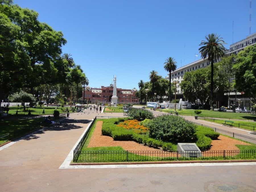 The Casa Rosada in Buenos Aires, Argentina.